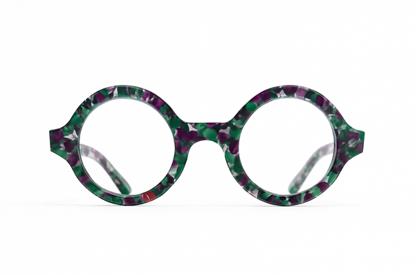Tondo Green & Purple