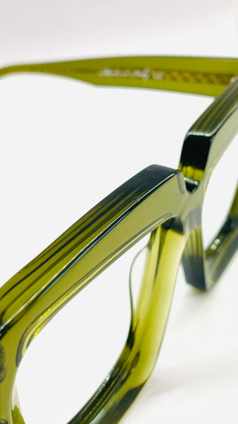 Oversize square olive 🫒 green Zavix