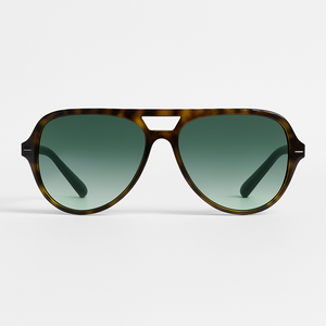 Tortoiseshell Aviator Sunglasses