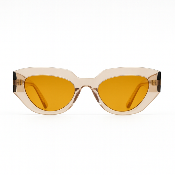 Peach Cat Eye Sunglasses