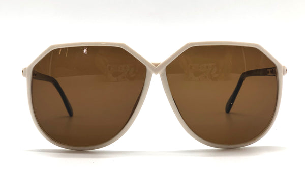 Silhouette Vintage White Sunglasses white SPX MOD 1135