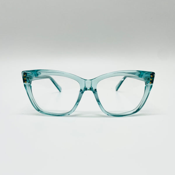 Acquamarine Semitransparent Acetate Frame