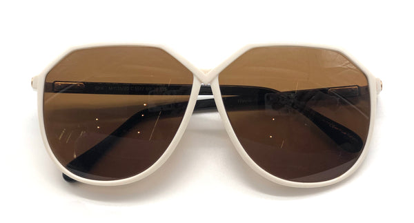 Silhouette Vintage White Sunglasses white SPX MOD 1135