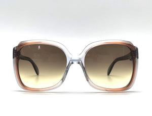 Rare Gray/Havana square Sunglasses 1974 circa